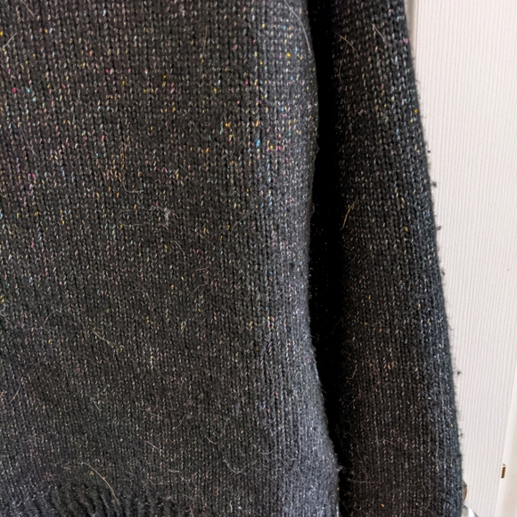 Shimmery Wool Blend Turtle Neck - Picture 2 of 3